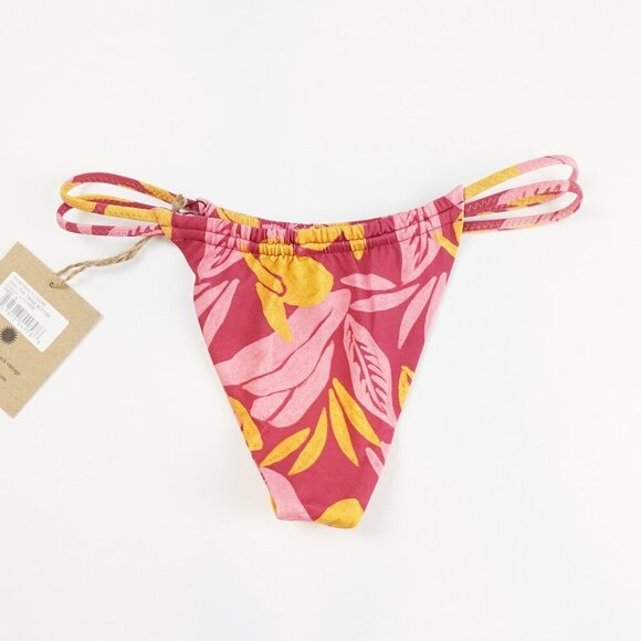 Aloe Aloe Tanga Bottom, Lychee Print - Size Small - NWT - Picture 2 of 4